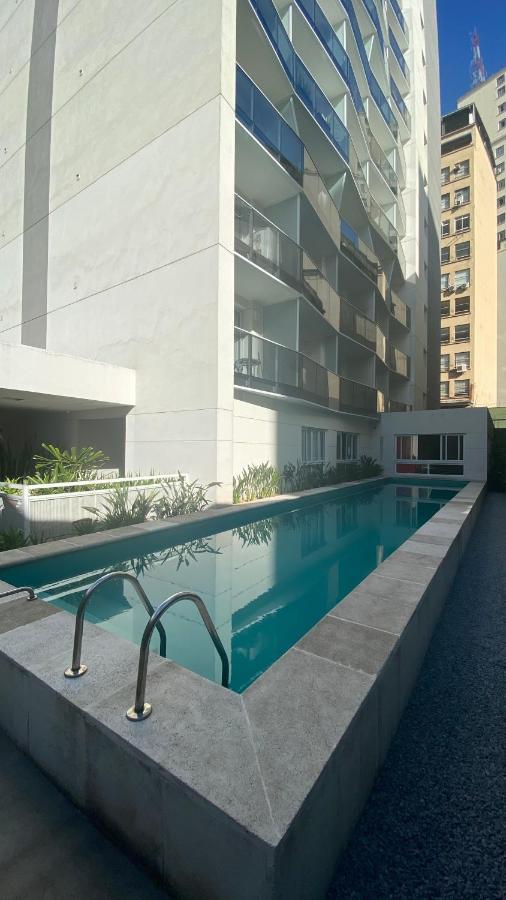 Flat de luxo centro SP/Bras/Luz com pscina e gym São Paulo Exterior foto